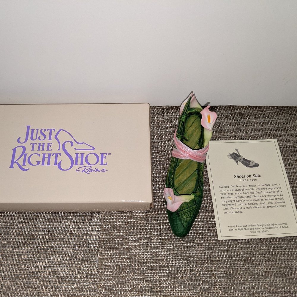 Just the Right Shoe